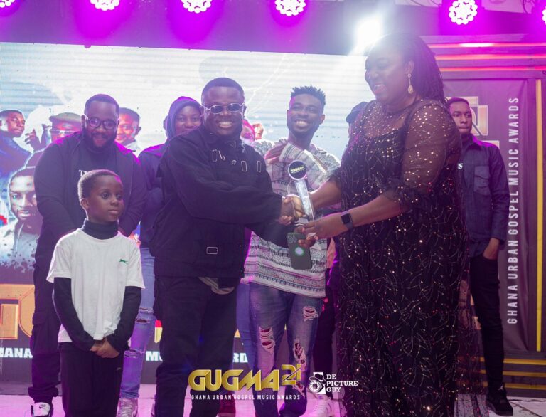 KobbySalm Wins Artiste Of The Year At Ghana Urban Gospel Music Awards