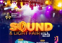 3rd Edition Of SOUND AND LIGHT FAIR Slated For 23rd to 25th June 2023