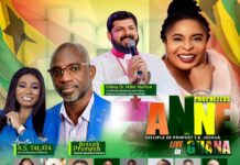 PROPHETESS ANNE LIVE IN GHANA FOR 2 DAYS REVIVAL AND 1 DAY IMPARTATION AND LEADERSHIP SUMMIT